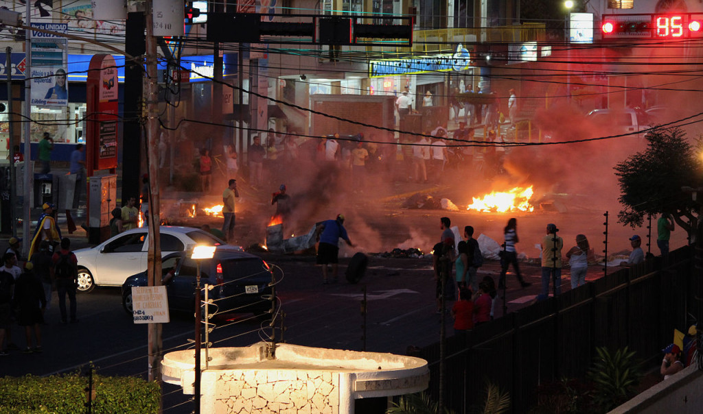 Protests in Maracaibo city (Wikipedia)