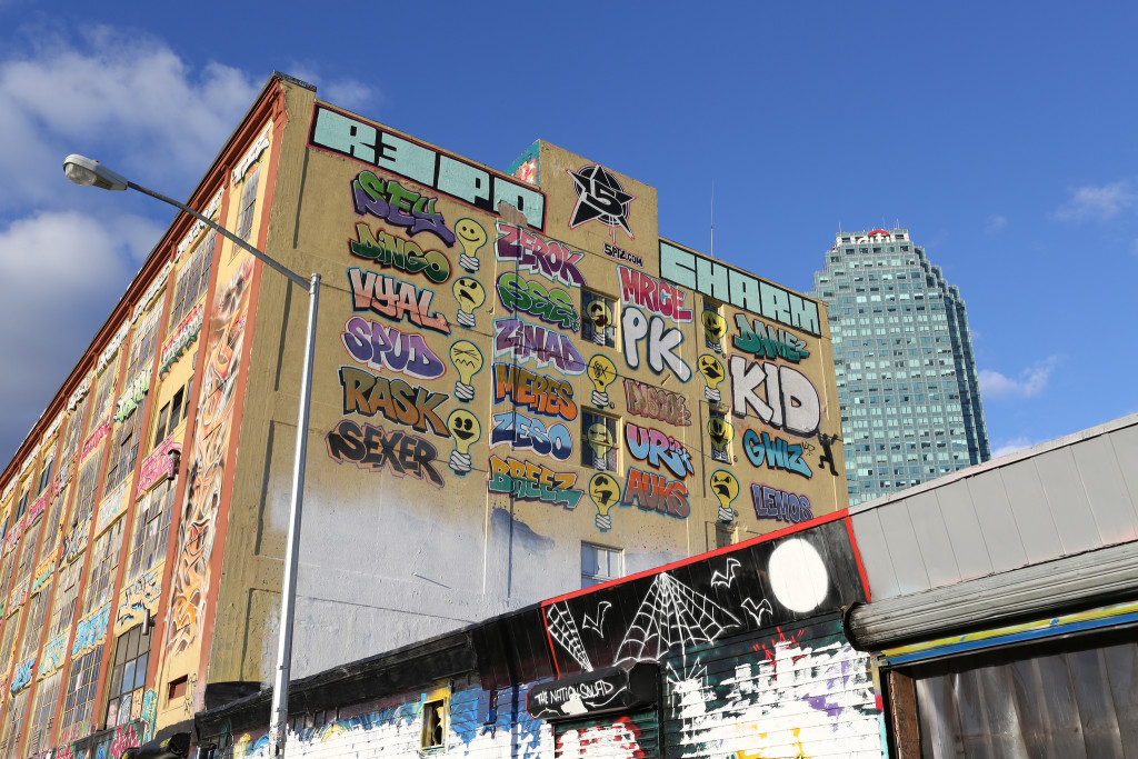 The Five Pointz building gave way to development in 2013 (timothykrause / Flickr).
